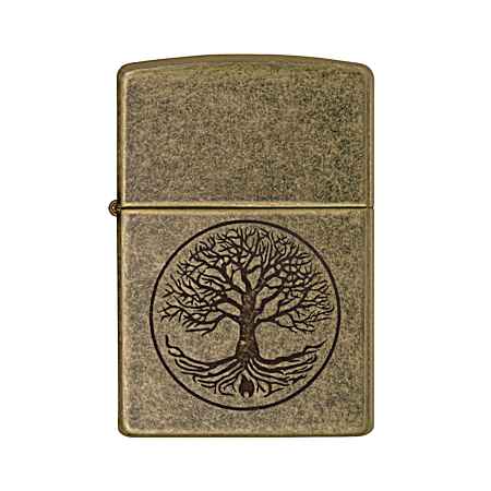 Tree of Life Windproof Lighter