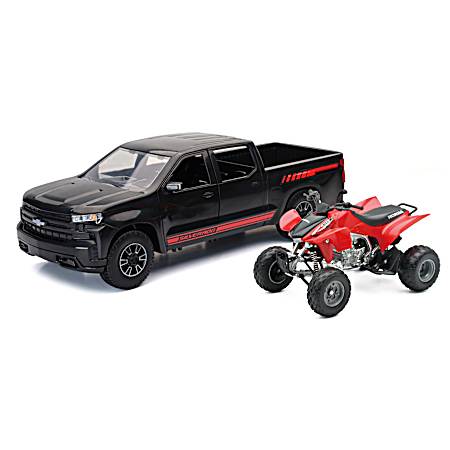 1:14 Chevrolet 1500HD Pick Up w/ Honda ATV