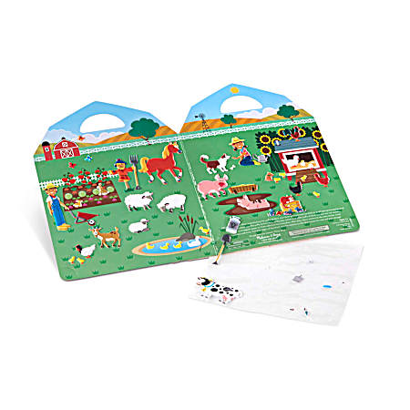 Puffy Sticker Farm Play Set
