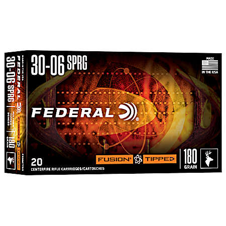 .30-06 Fusion Tipped 180gr Cartridges - 20 Rounds