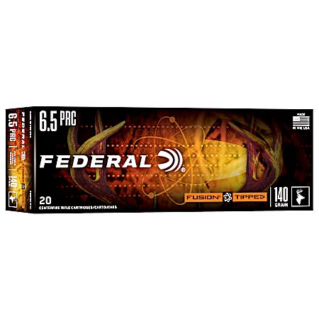 Fusion Tipped Rifle 6.5 PRC 140 Gr Cartridges - 20 Rounds