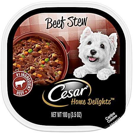 Adult Home Delights Beef Stew Wet Dog Food, 3.5 oz