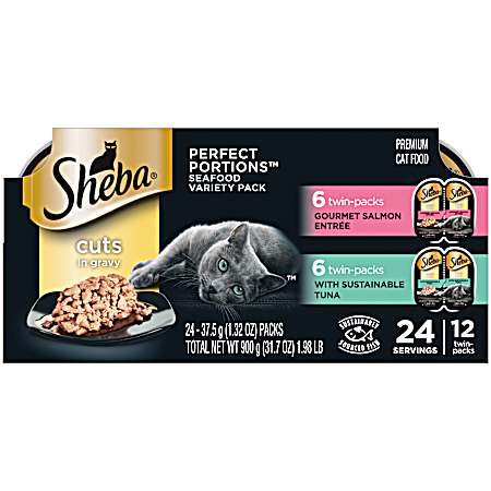 All Lifestages Perfect Portions Multipack Wet Cat Food - 12 Pk