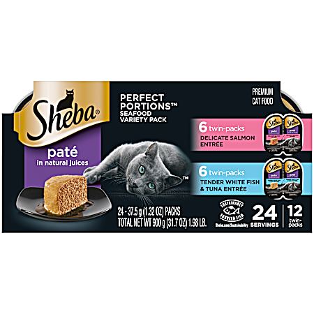 All Life Stages Perfect Portions Multipack Wet Cat Food - 12 Pk