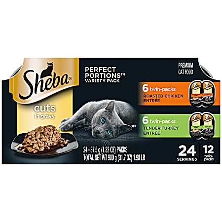 All Life Stages Perfect Portions Multipack Wet Cat Food - 12 Pk
