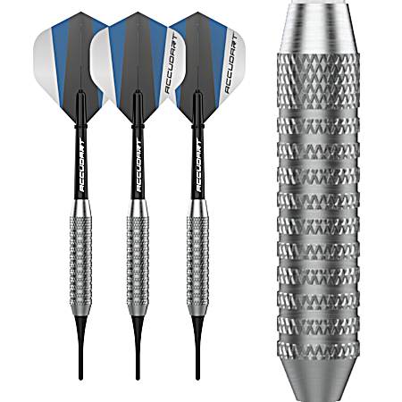 Accudart SFT 1.0 16g Soft Tip Dart Set - Nickel Plated Steel