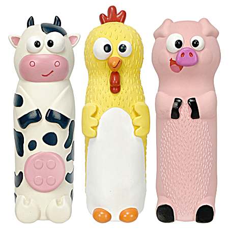 Look Who's Crunching Water Bottle Animals Dog Toy - Assorted