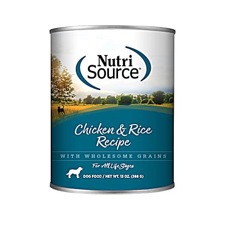 13 oz Chicken & Rice Recipe Wet Dog Food