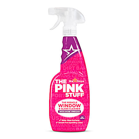 25.3 oz The Miracle Window & Glass Cleaner w/ Rose Vinegar