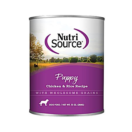 13 oz Chicken & Rice Recipe Wet Puppy Food