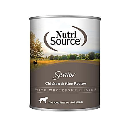 13 oz Senior Chicken & Rice Recipe Wet Dog Food