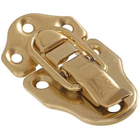 Hardware Essentials Ornamental Draw Catch Brass 2 Pack