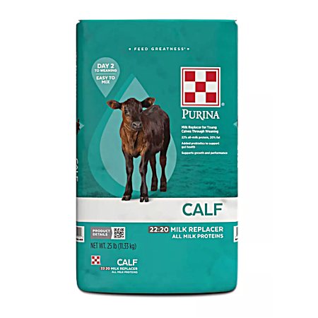 22:20 Calf Milk Replacer 25 lbs
