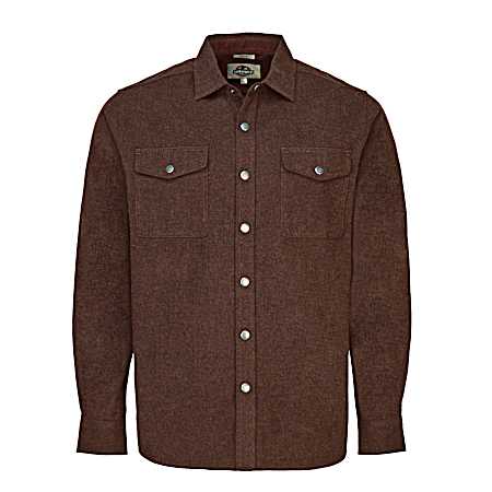 Men's HWY 8 Snap Button Front Shirt Jacket