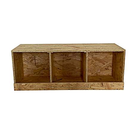 3 Bay Nesting Box for Chickens