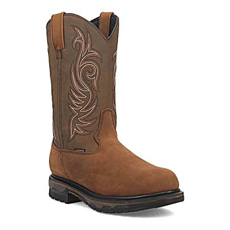 Men's Brazos Tan Waterproof Western Boots