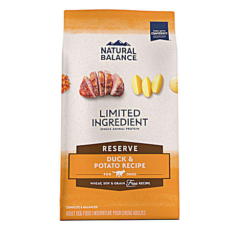 Adult Grain-Free L.I.D. Limited Ingredient Diets Duck & Potato Dry Dog Food