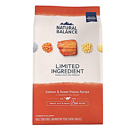 Adult Grain-Free L.I.D. Limited Ingredient Diets Salmon & Sweet Potato Dry Dog Food