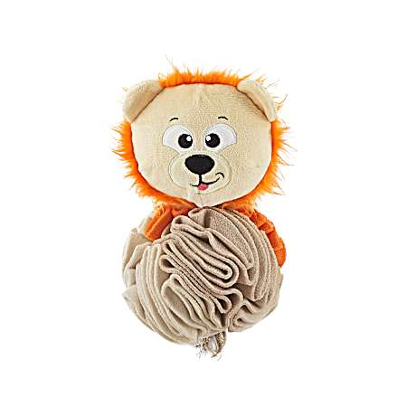 Stuff N' Snuffle Lion Plush Dog Toy