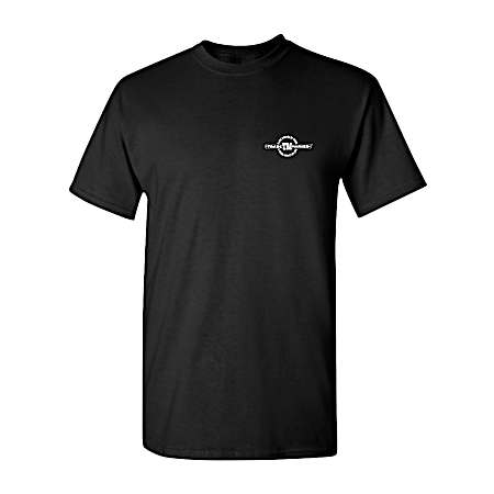 Men's Black Trademarked Whiskey & Bad Decisions Short Sleeve Shirt