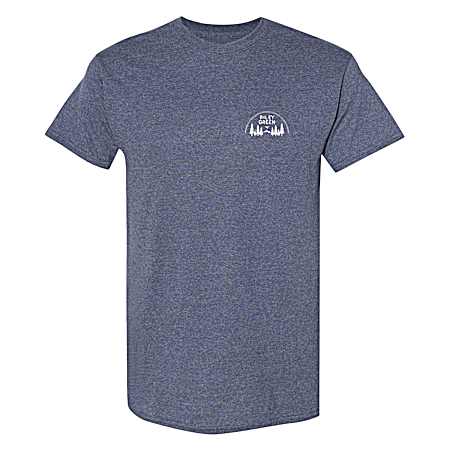 Men's Denim Heather Riley Green If It Wasn't For Trucks Short Sleeve Shirt