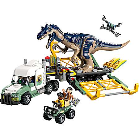 Jurassic World Dinosaur Missions: Allosaurus Transport Truck (76966)