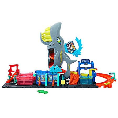 Ultra Shark Car Wash Playset