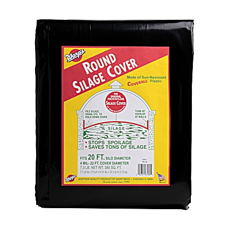 Round Silo Cover Fits 20 ft Silo Diameter