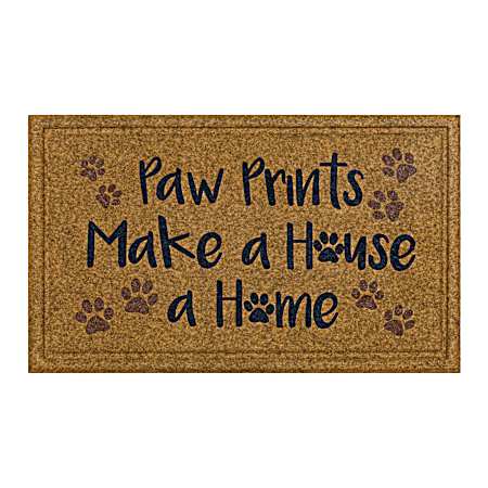 18 in x 30 in Paw Prints Doormat