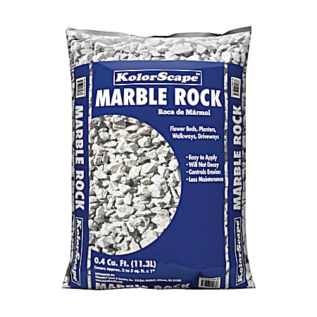 0.4 Cu Ft Marble Rock