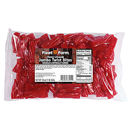 16 Oz Cherry Limeade Licorice Bites