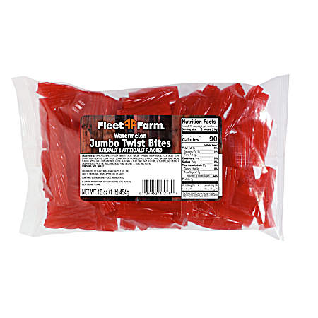 16 Oz Watermelon Licorice Bites