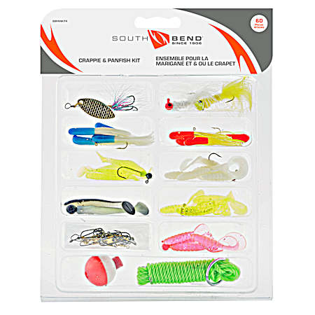 60 Pc. Let's Go Fishing Assortment
