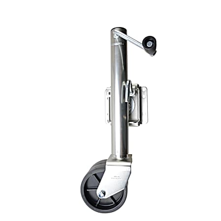 1500 lbs. Capacity Swivel Trailer Jack with Dual Wheels