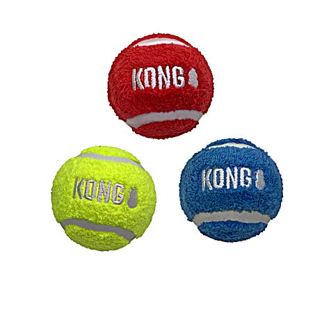 Sport Softies Balls Dog Fetch Toy - 3 Pk