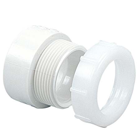 PVC-DWV Fitting Trap Adapter