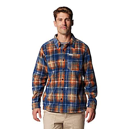 Men's Steens Mountain Printed Fleece Shirt Jacket II