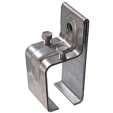 Box Rail Face Mounted Bracket Single