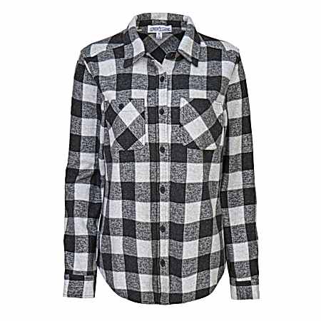 Women's Long Sleeve Button Front Shirt