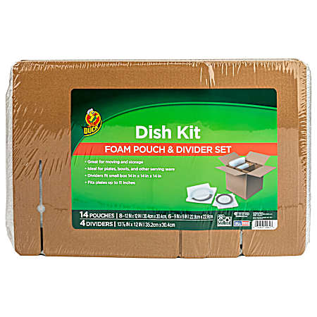 Dish Kit Foam Pouch & Divider Set