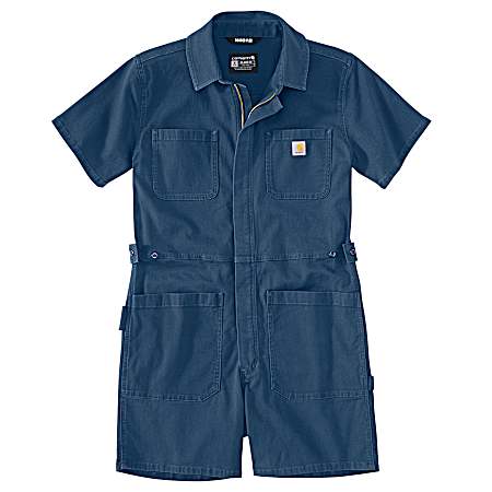 Women's Tencel Fiber Series Short Sleeve Shortall