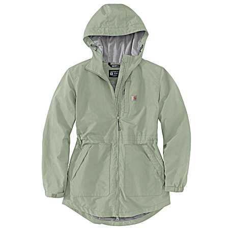 Women's Rain Defender Relaxed Fit Lightweight Full Zip Jacket