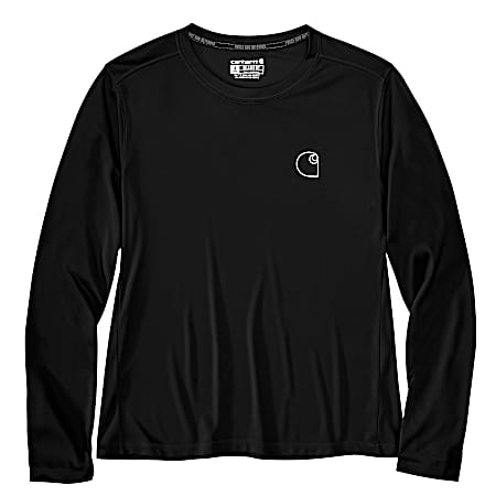 Women's Force Sun Defender Lightweight Graphic Logo Long Sleeve Shirt