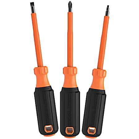 3 pc 1000V Insulated Screwdriver Set