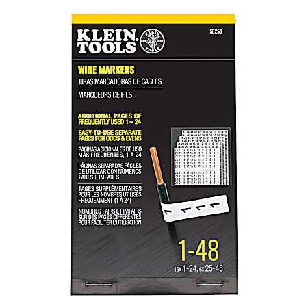 Wire Marker Book, 1-48