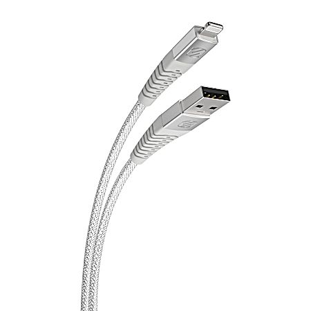 10 ft StrikeLine HD Premium USB-A to Lightning Cable - White
