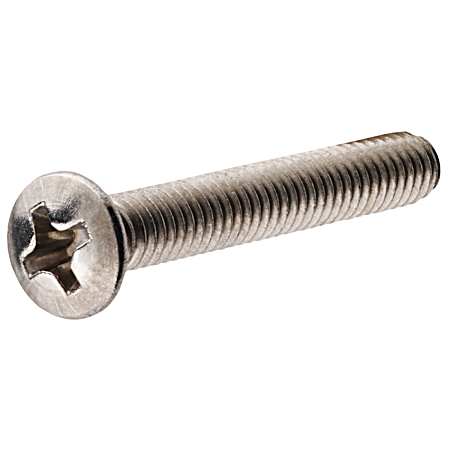 Phillips Oval-Head Brass Machine Screws
