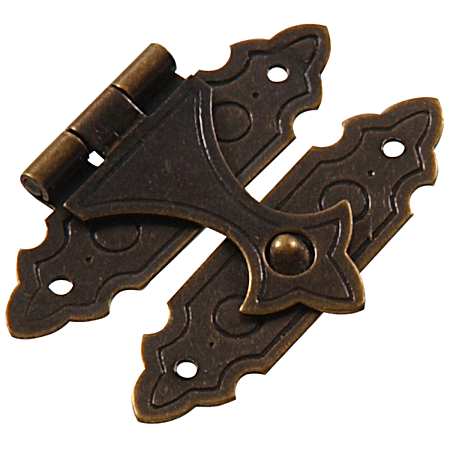 Hardware Essentials Solid Brass Decorative Catch