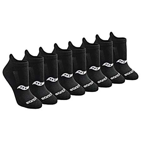 Women's Grey Low Cut Socks - Assorted 8 Pk