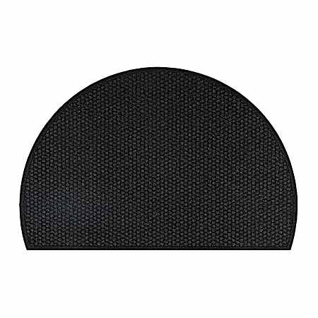 18 in x 30 in Honeycomb Doormat - Black